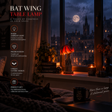 Bat Halloween Lamp By Likky