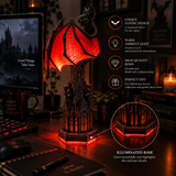 Bat Halloween Lamp By Likky